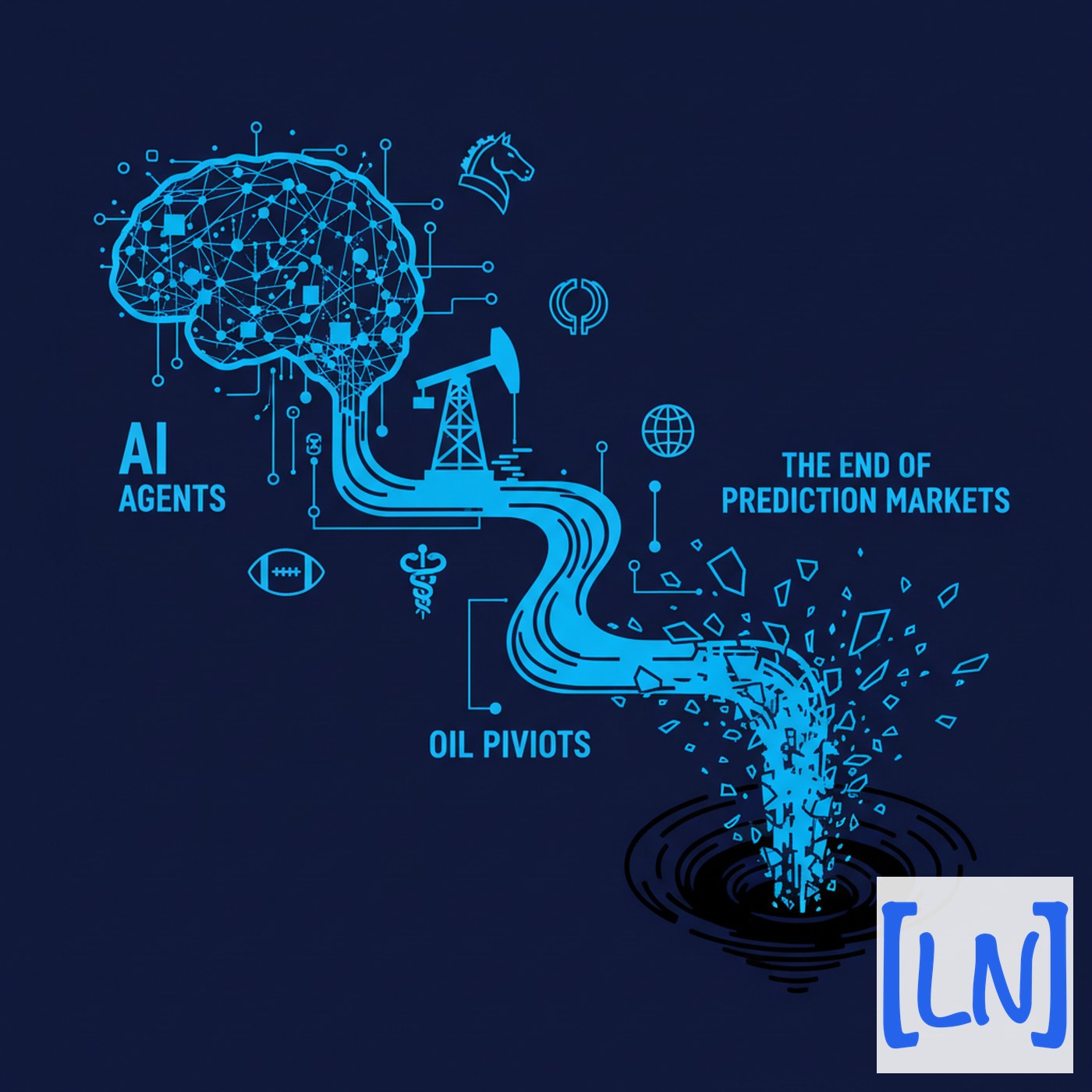 Cover art for AI Agents, Oil Pivots, and the End of Prediction Markets