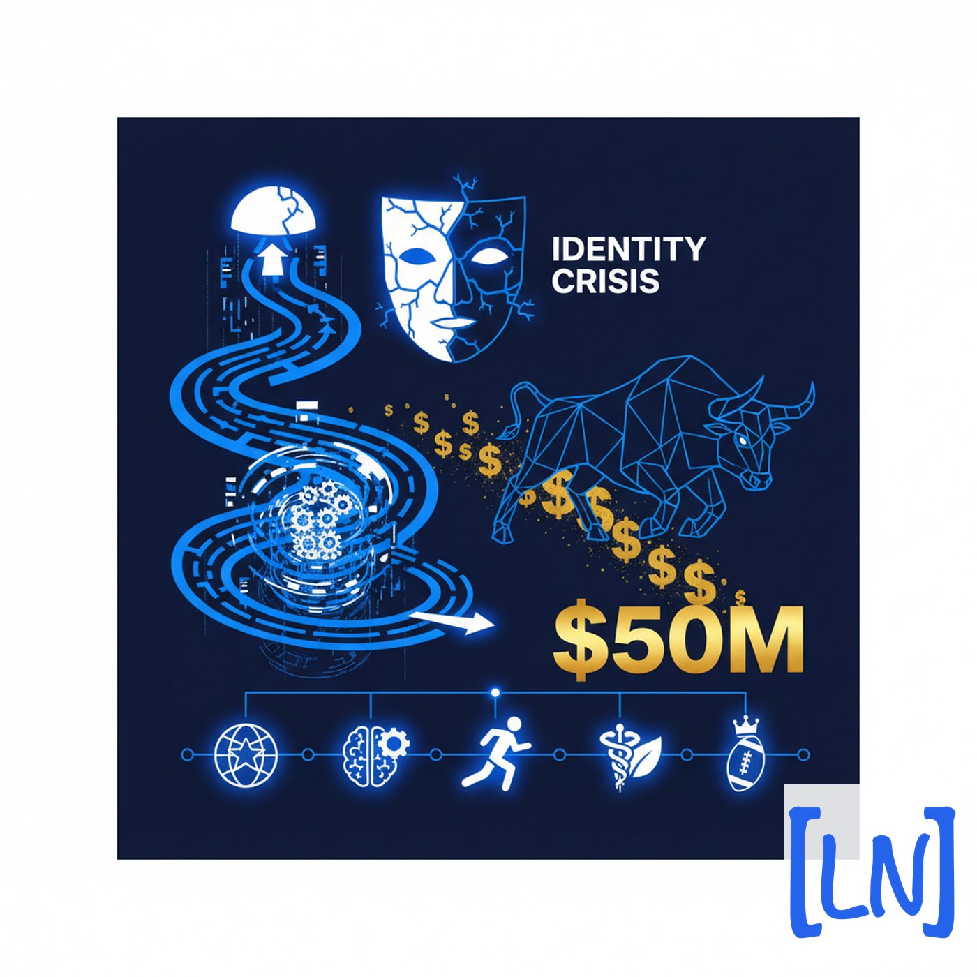 Cover art for White House "Off-Ramps," OpenAI’s Identity Crisis, and the $50 Million Bull