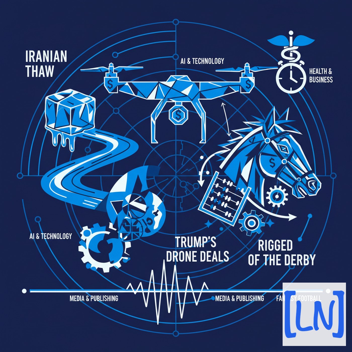 Cover art for Iranian Thaw, Trump’s Drone Deals, and the Rigged Math of the Derby