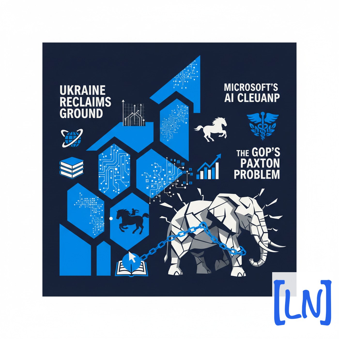 Cover art for Ukraine Reclaims Ground, Microsoft’s AI Cleanup, and the GOP’s Paxton Problem