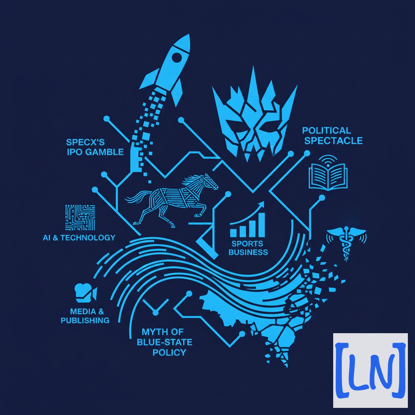 Cover art for SpaceX’s IPO Gamble, Political Spectacle, and the Myth of Blue-State Policy