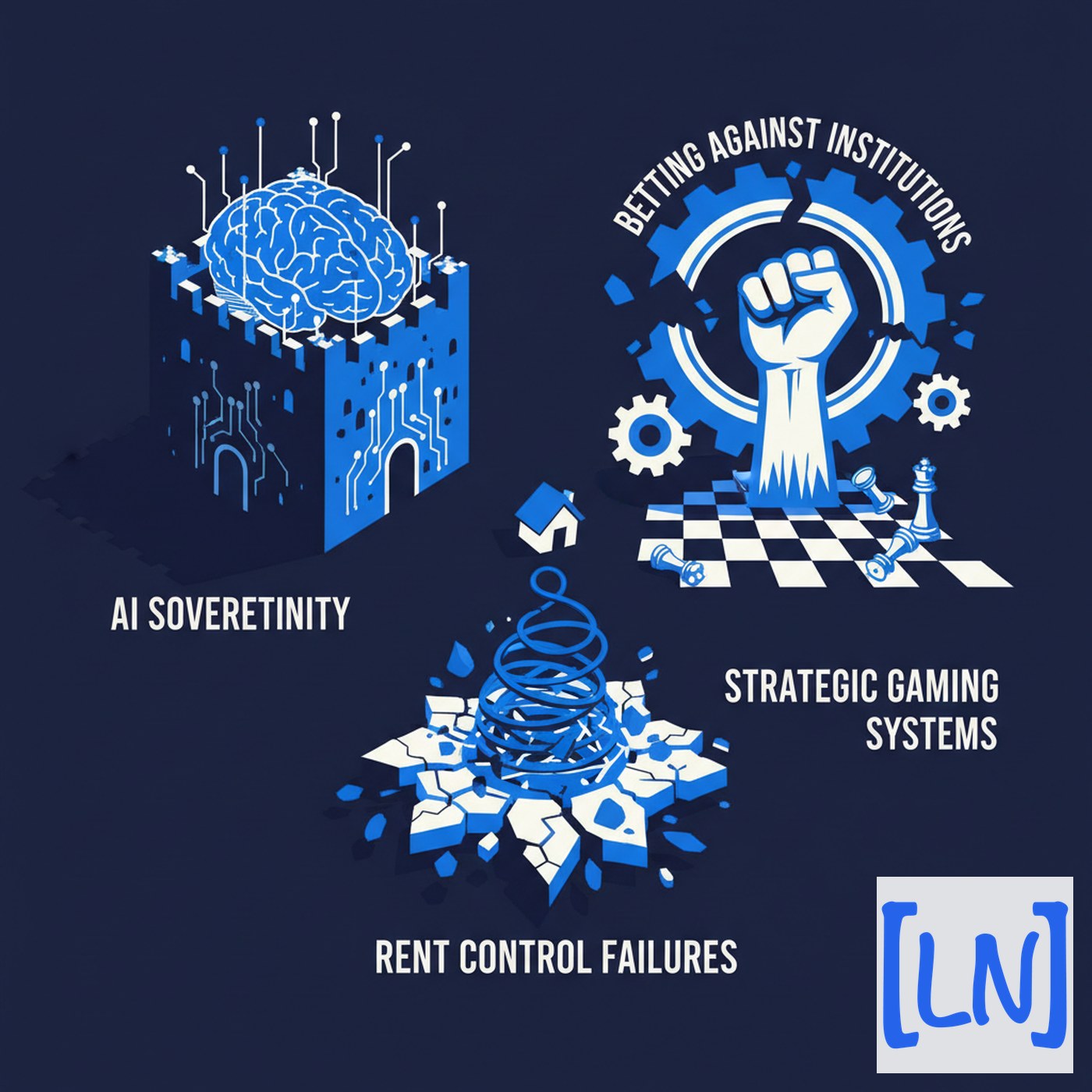 Cover art for AI Sovereignty, Rent Control Failures, and Why Betting Against Institutions Works