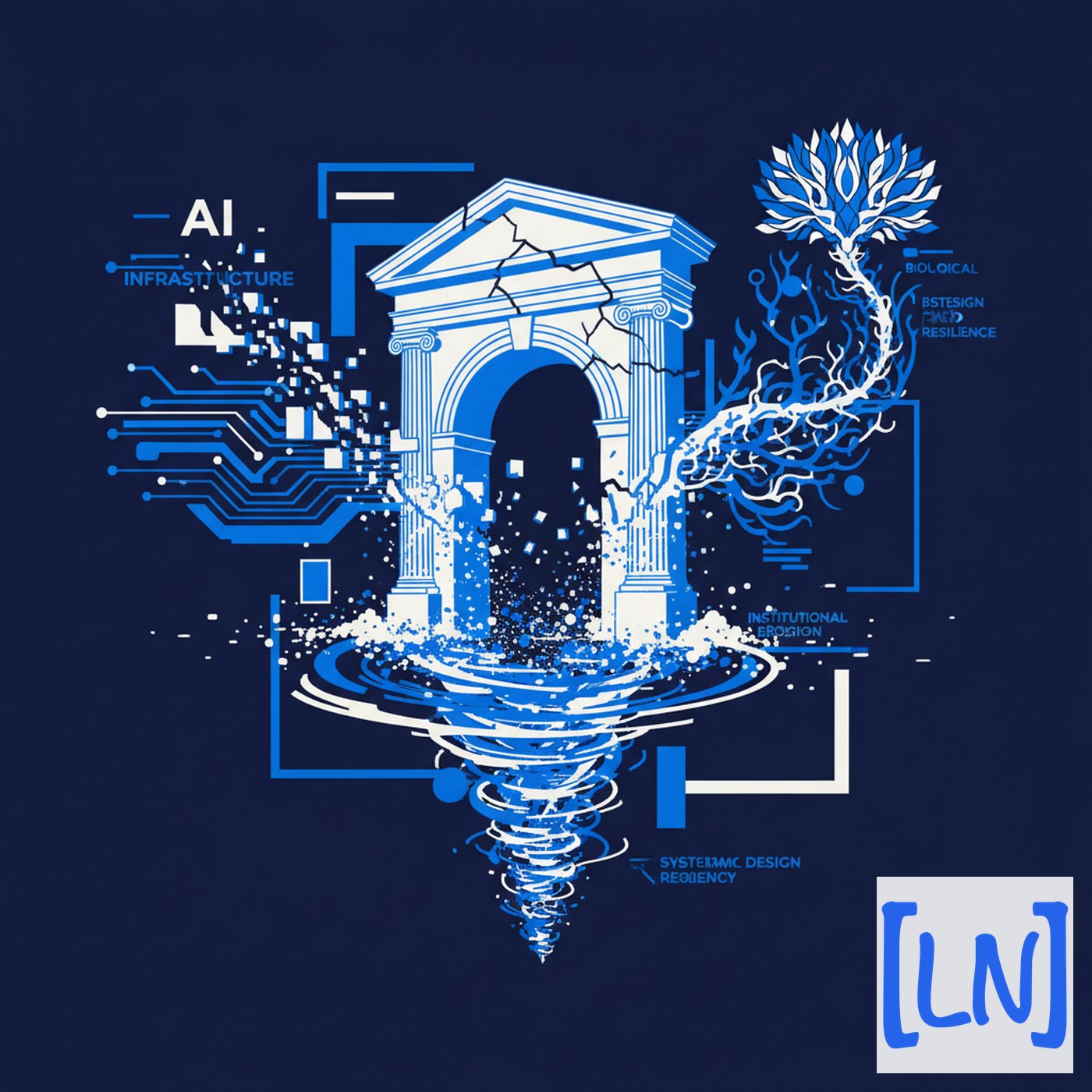 Cover art for AI Infrastructure Bubbles, Institutional Erosion, and the Science of Biological Recovery