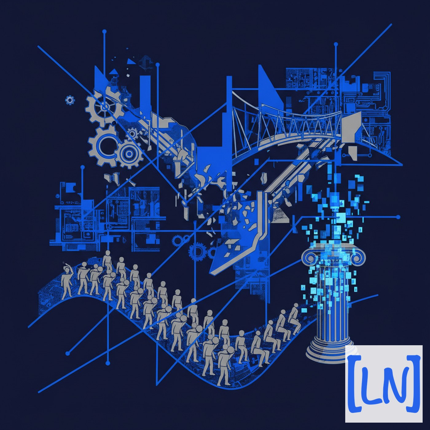 Cover art for AI Infrastructure Risks, Labor Stagnation, and the Shift Toward Systemic Optimization
