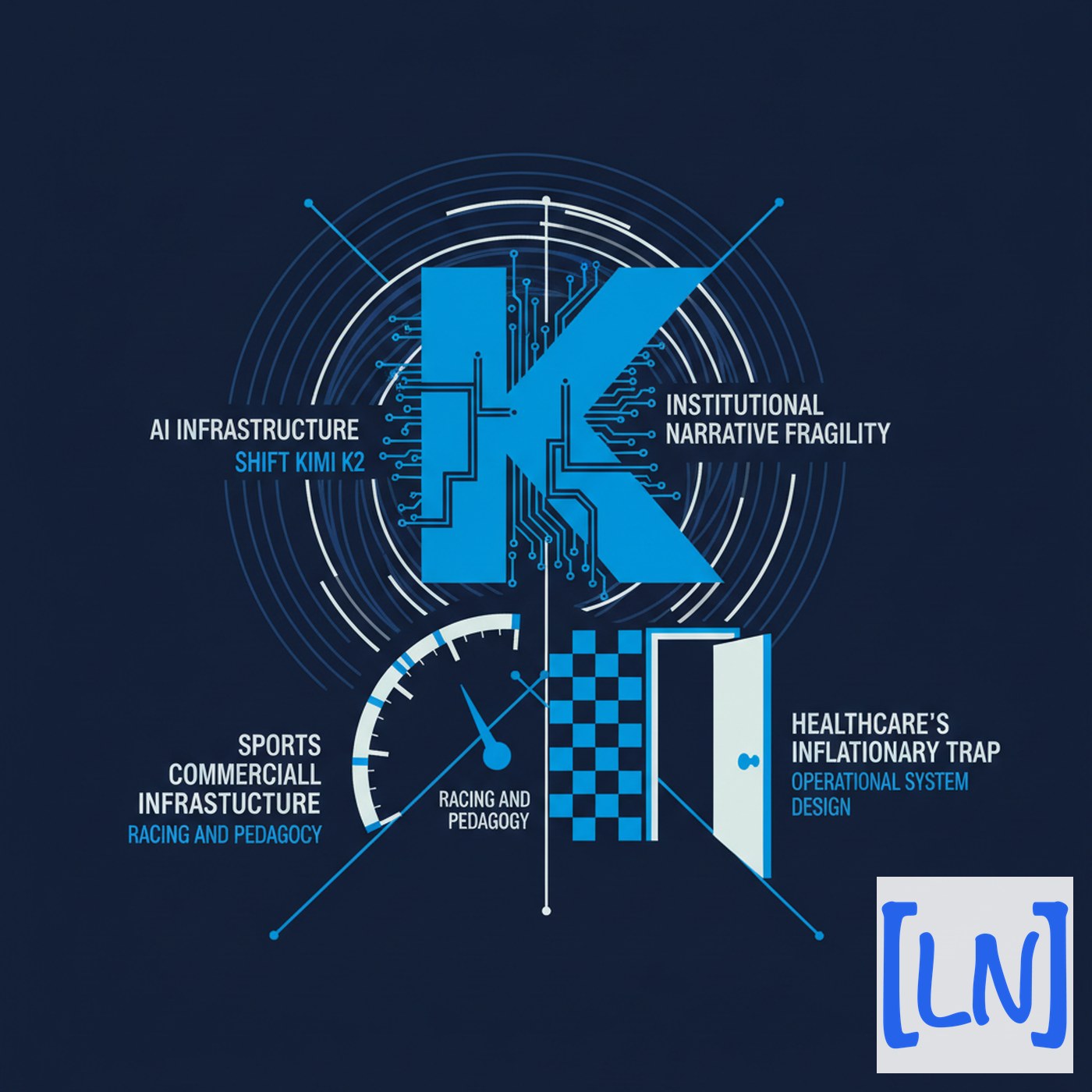 Cover art for Kimi K2’s AI Breakthrough, DOJ Press Tactics, and Healthcare’s Inflationary Trap