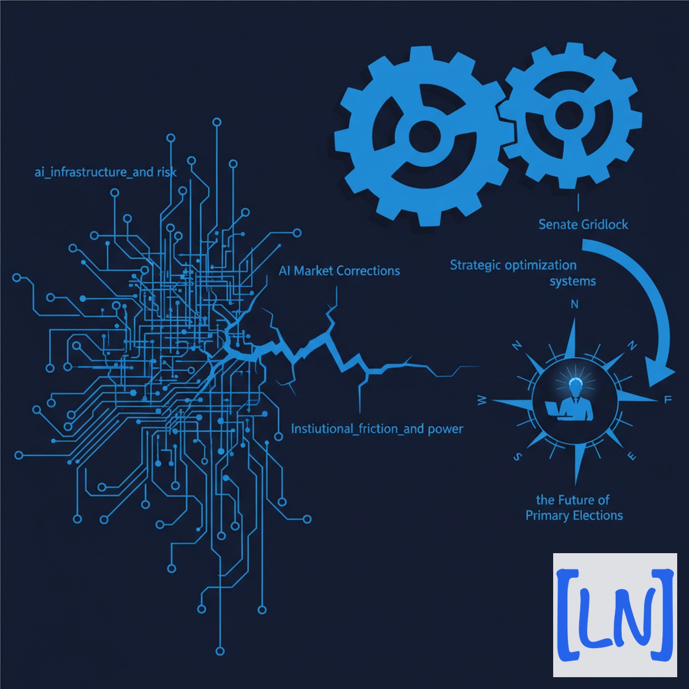 Cover art for AI Market Corrections, Senate Gridlock, and the Future of Primary Elections