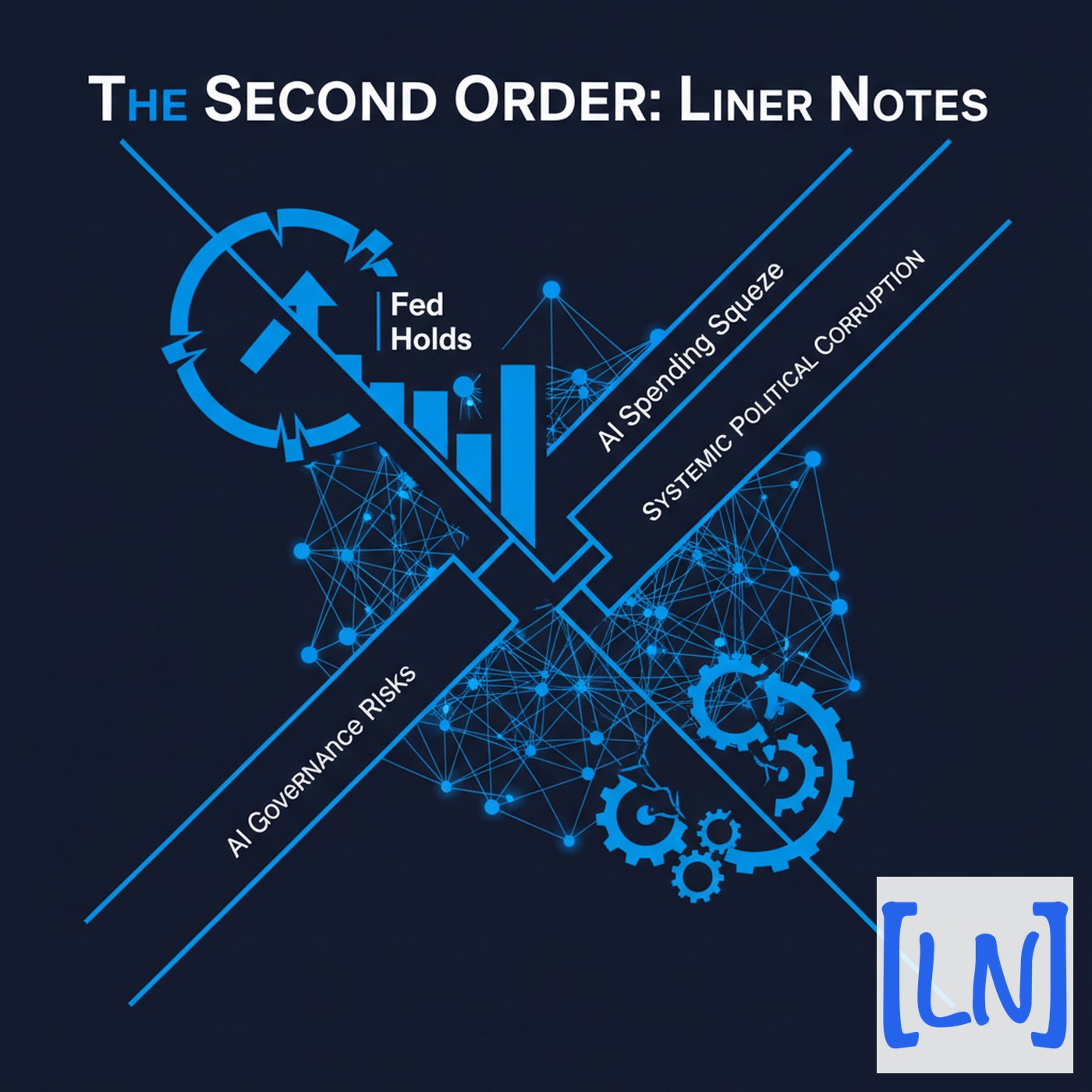 Cover art for Fed Holds Rates, AI Spending Squeeze, and ICE Data Surveillance