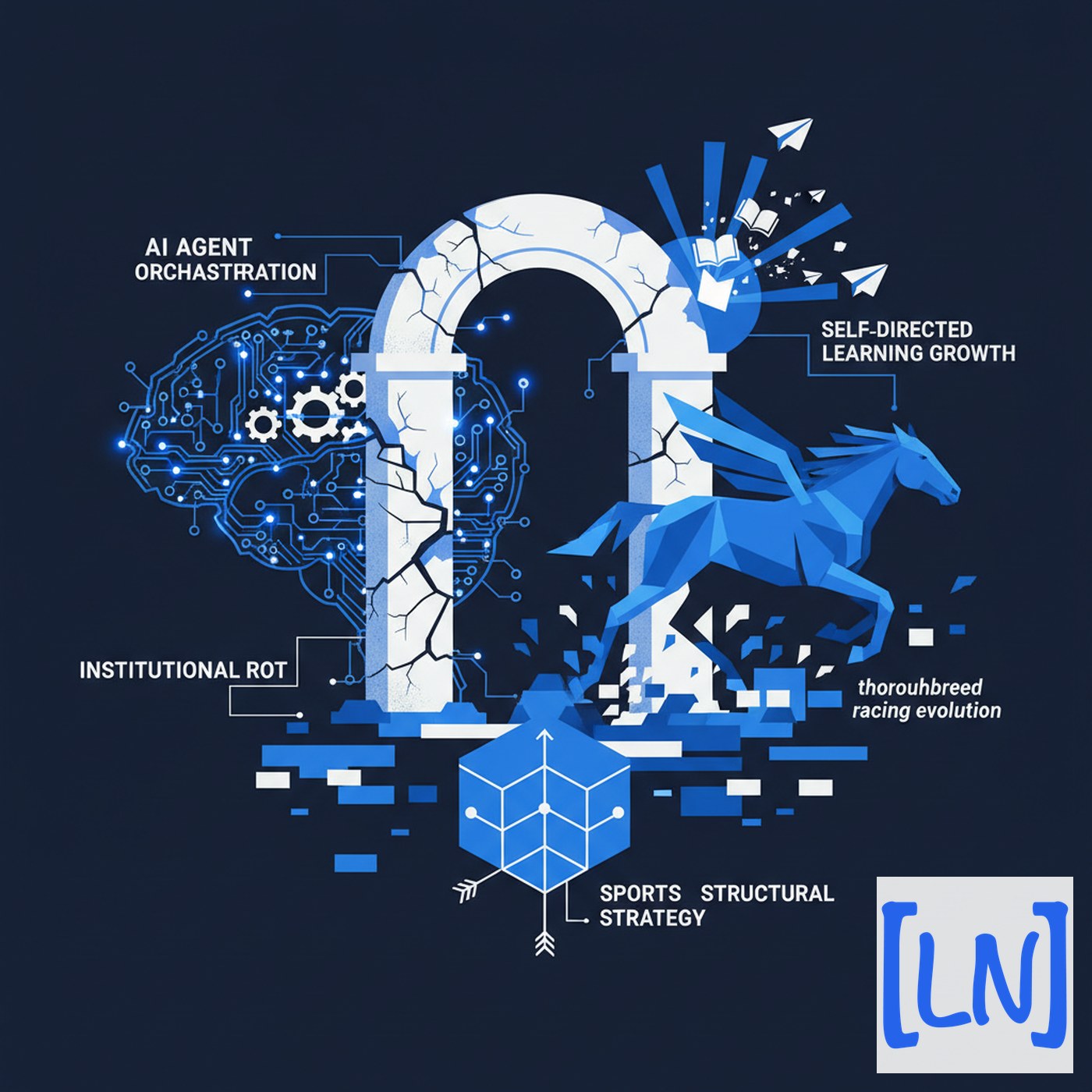 Cover art for AI Agent Orchestration, Institutional Rot, and the Future of Education