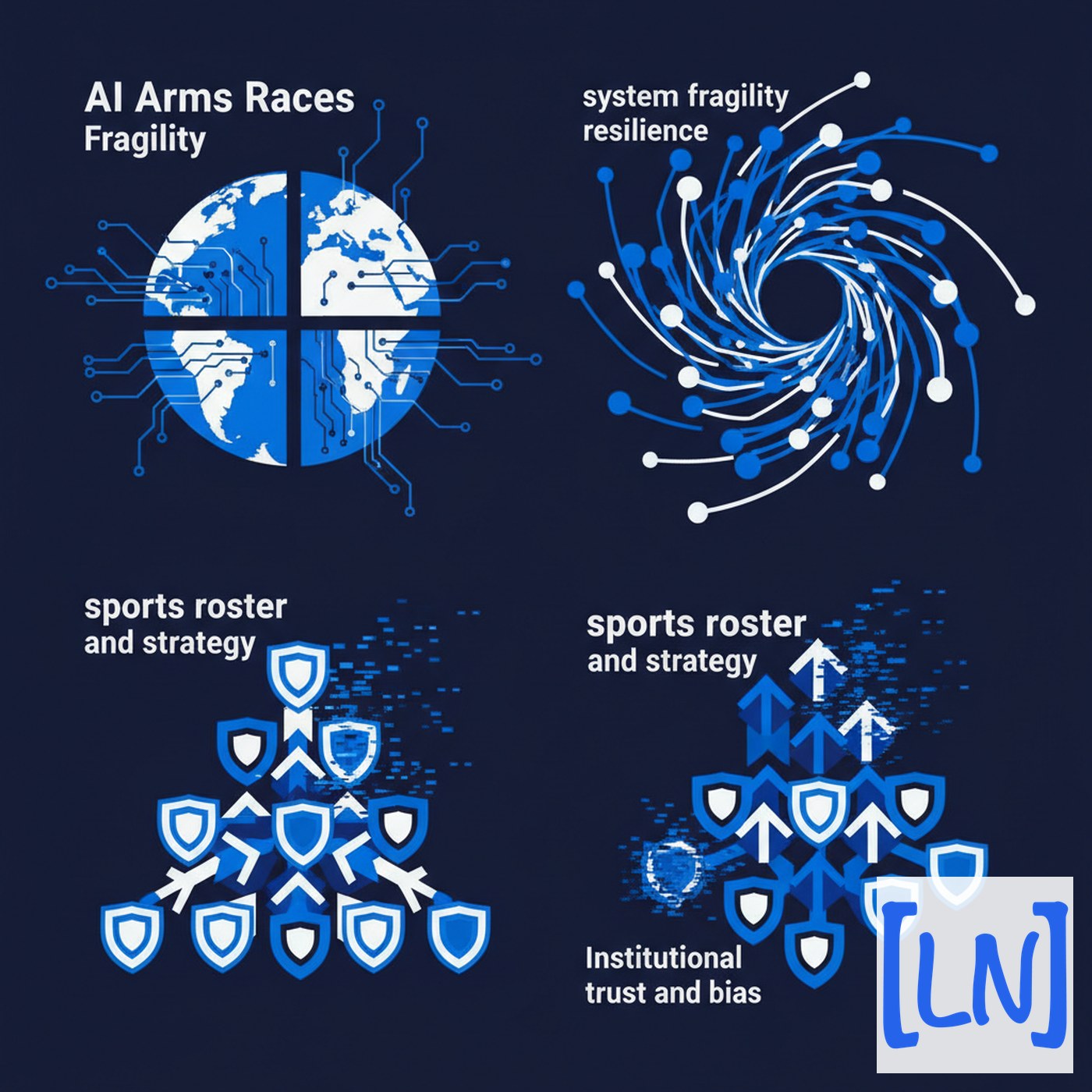 Cover art for AI Arms Races, Supply Chain Fragility, and the Sports Coaching Myth