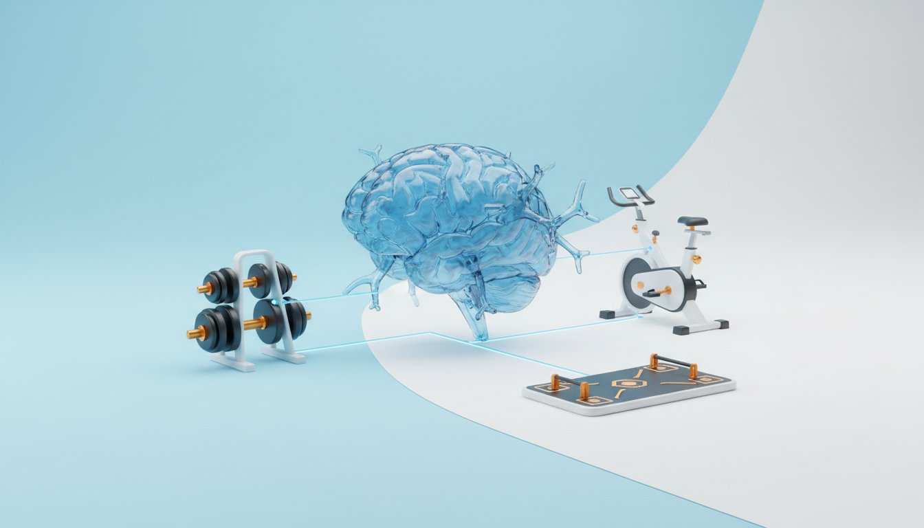 Movement, Nutrition, and Challenge Drive Cognitive Longevity