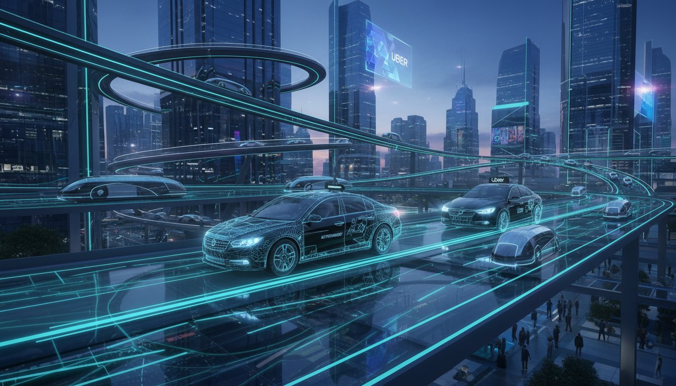 Uber's Hybrid Marketplace: Driving the Future of Autonomous Rides