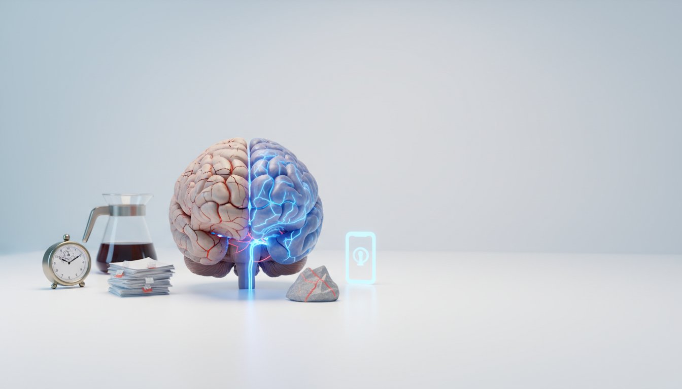 Chronic Stress Habits Erode Executive Cognitive Function