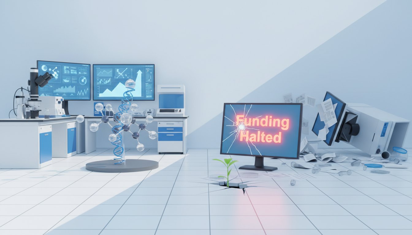 Funding Cuts Jeopardize HIV Vaccine Development Progress