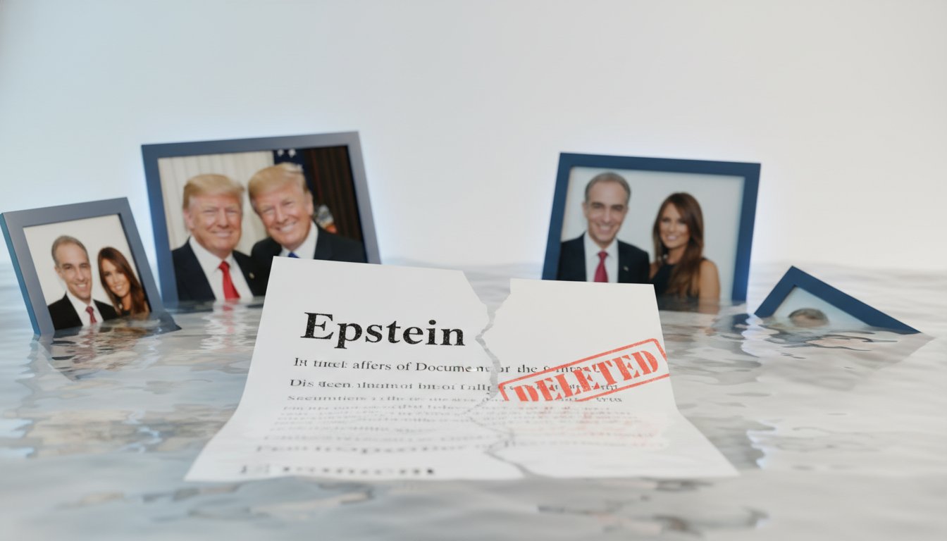 Trump's Mishandling of Epstein Documents Fuels "Trumpstein" Scandal