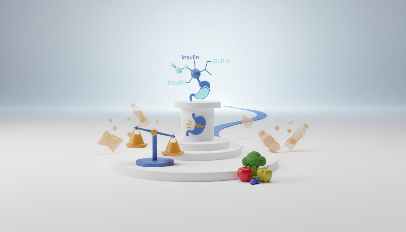 Weight Gain Driven by Hunger, Hormones, and Processed Foods