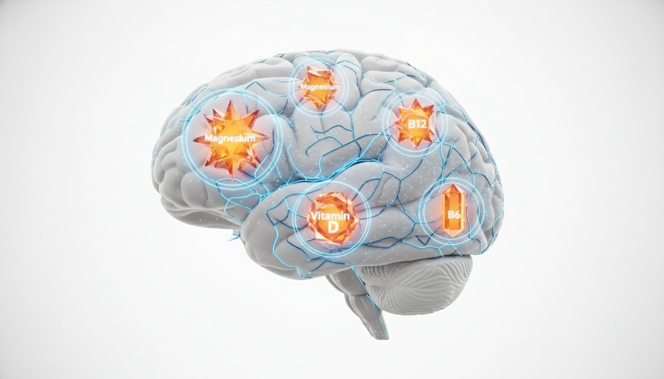 Nutrient Deficiencies Drive Cognitive Decline and Neurodegeneration