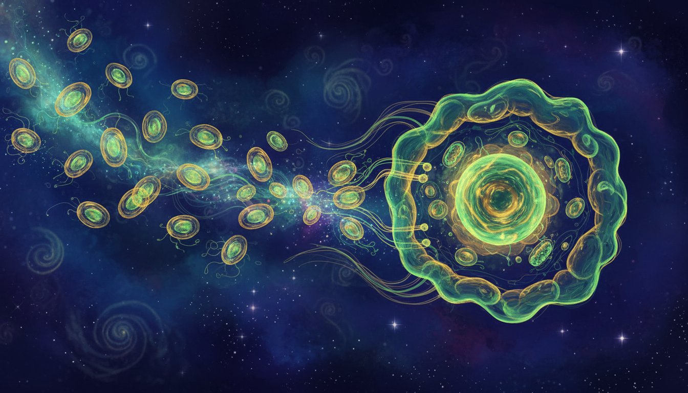 Eukaryotic Leap: The Improbable Spark of Complex Life