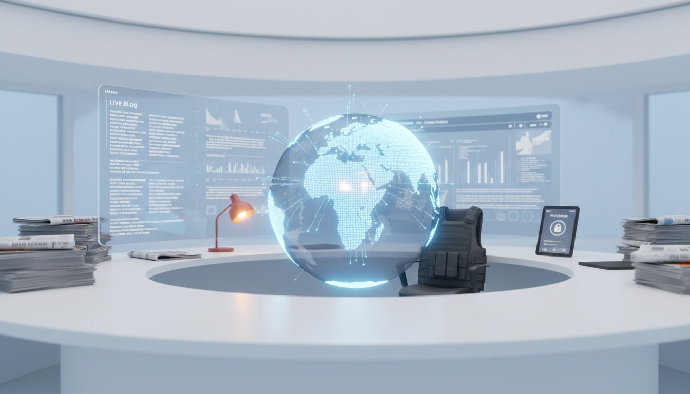 Local Journalism's Global Stage: Strategy Amidst Intense Scrutiny