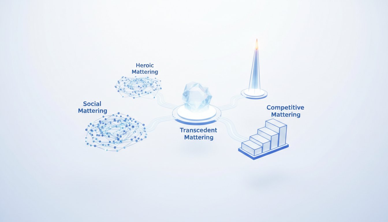 The Mattering Instinct Drives Human Behavior and Societal Division