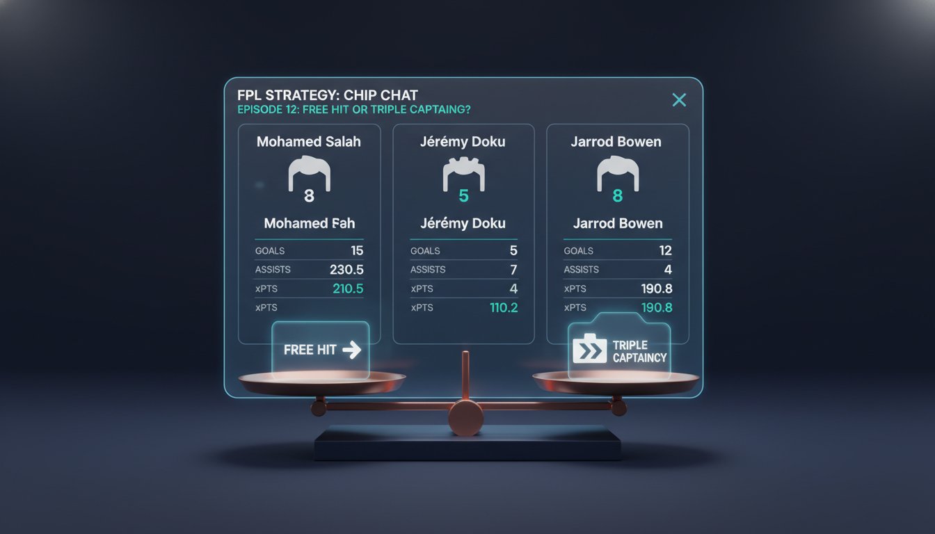 Free Hit Dilemmas: Navigating City Attackers and Liverpool's Form
