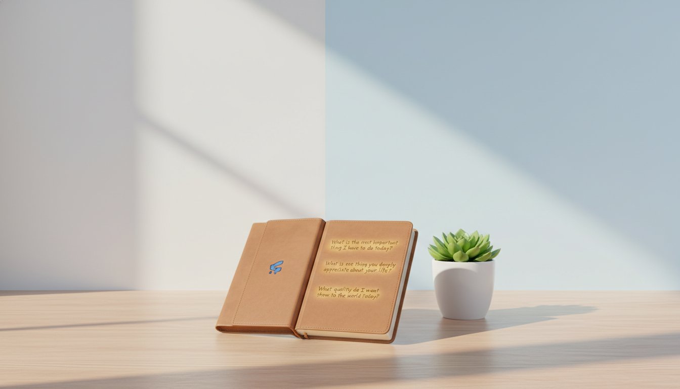 Five-Minute Morning Journal Practice Fosters Intentional Living