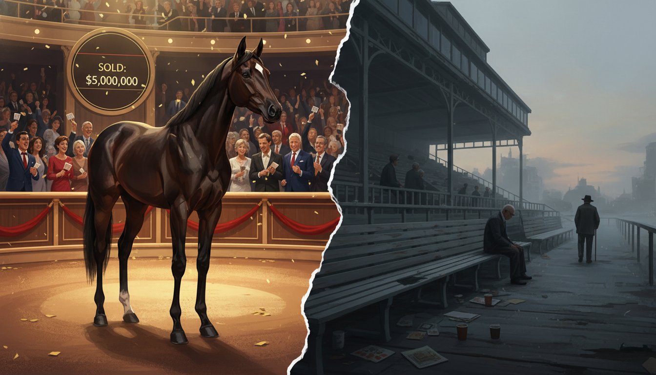 Million-Dollar Dreams Meet Racing's Declining Reality