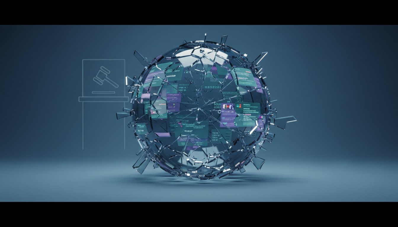 Democracy's Pillars Crumble: The Rise of Simulated Discourse