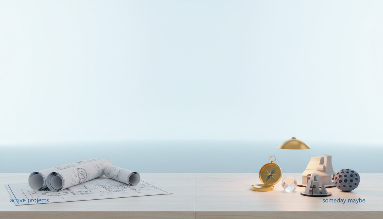 Fluid Project and Someday/Maybe Lists Reduce Stress