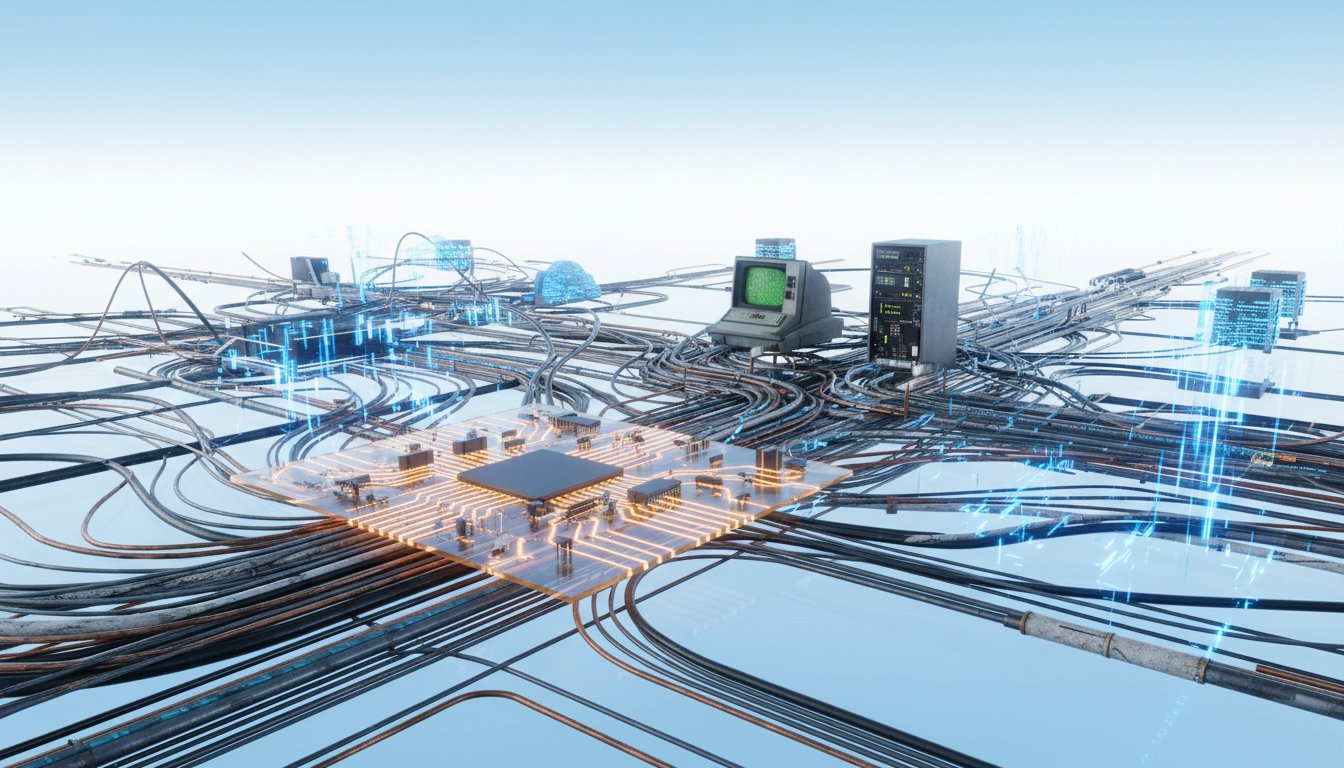Early Internet's Utopian Vision Eroded by Systemic Complexity