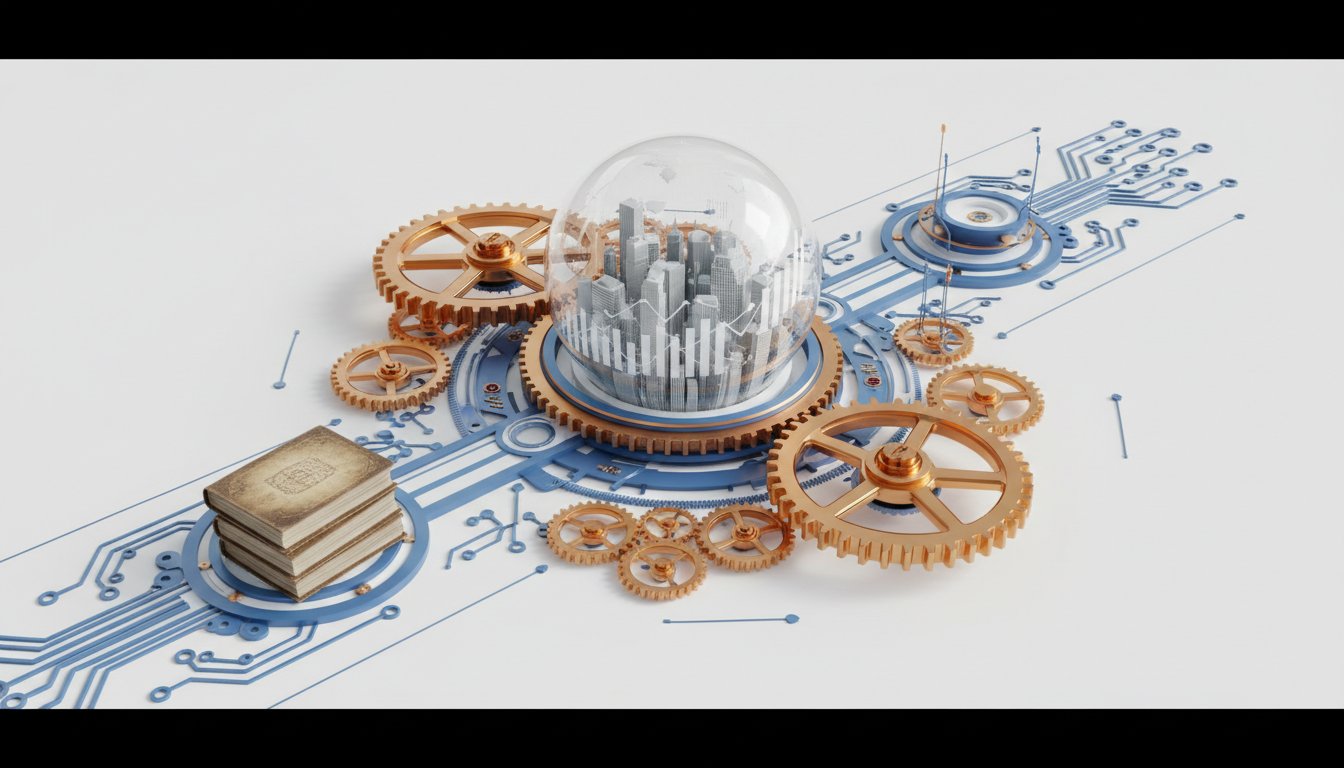 Navigating Declining Empires: Debt, Division, and Historical Cycles