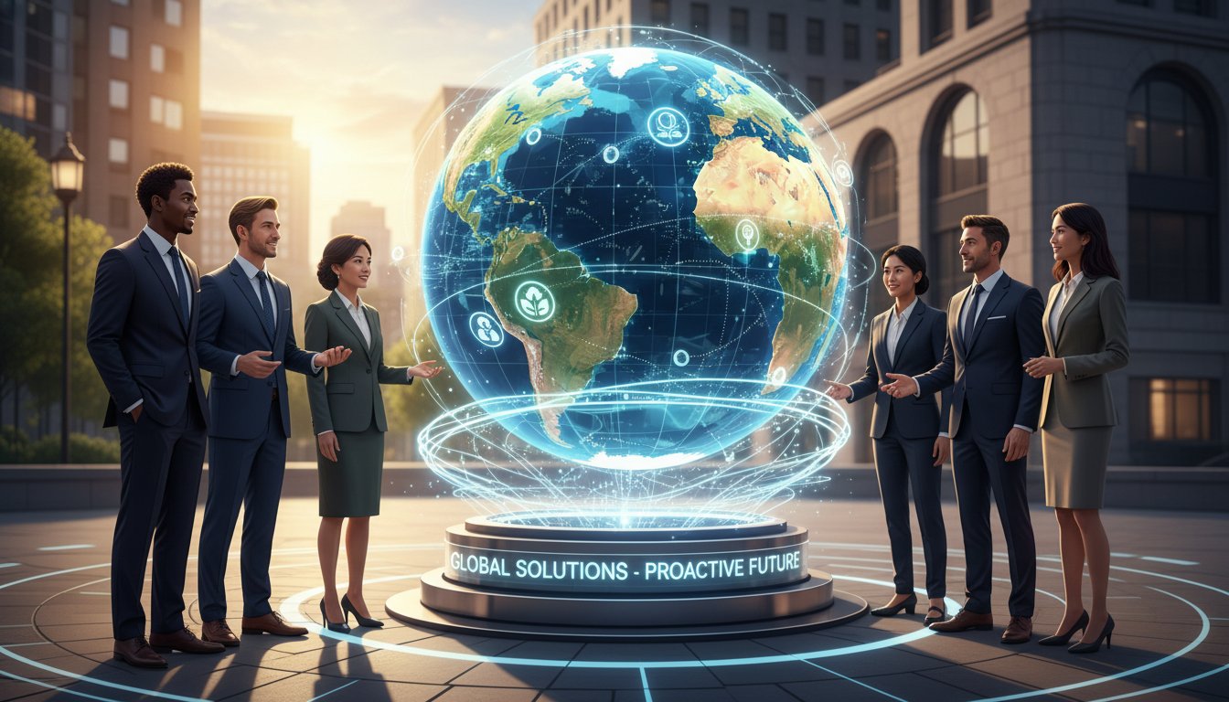 Advanced Leaders Solve Global Problems Beyond Borders