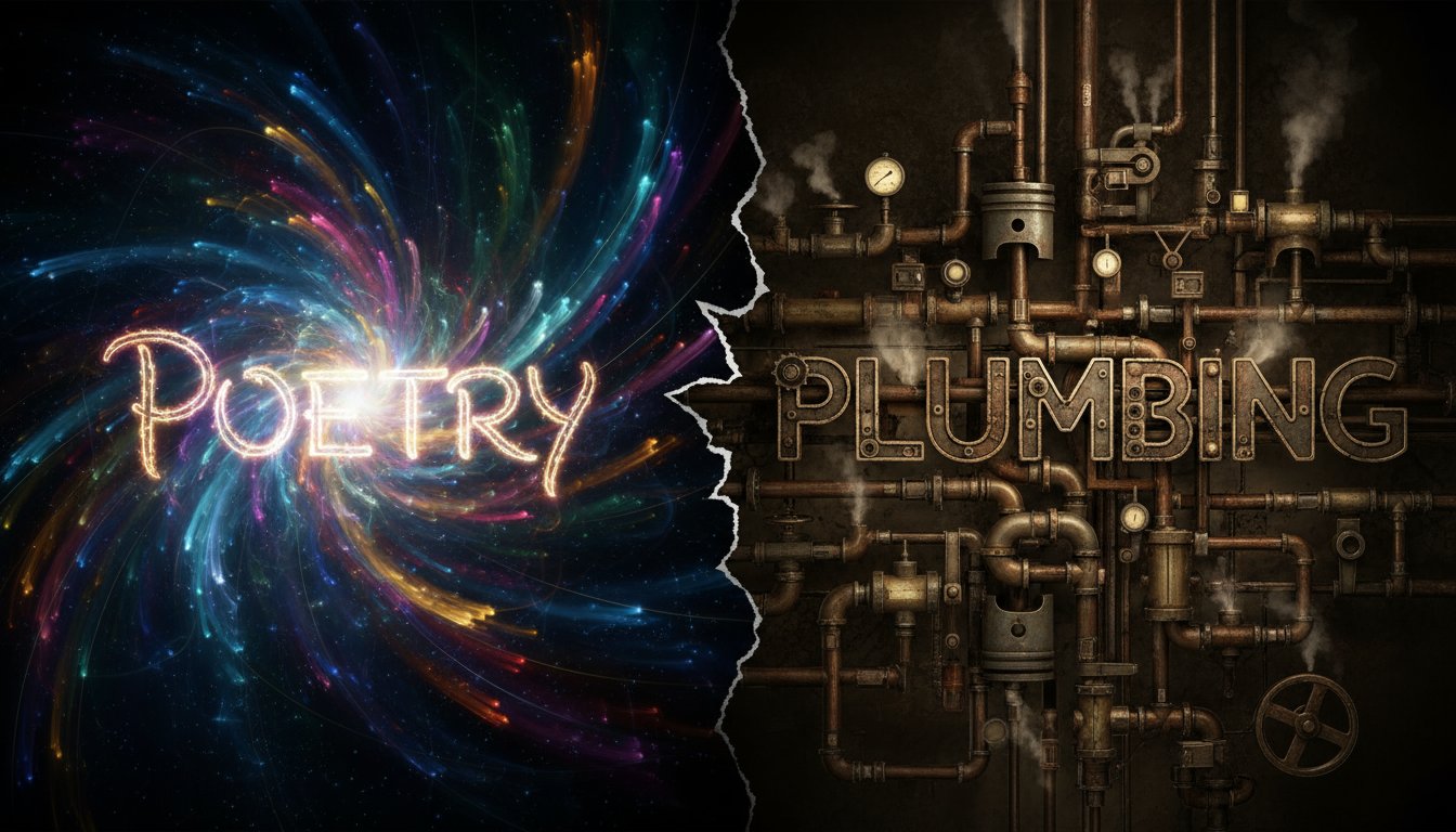 Poetry Without Plumbing Leads to Disaster