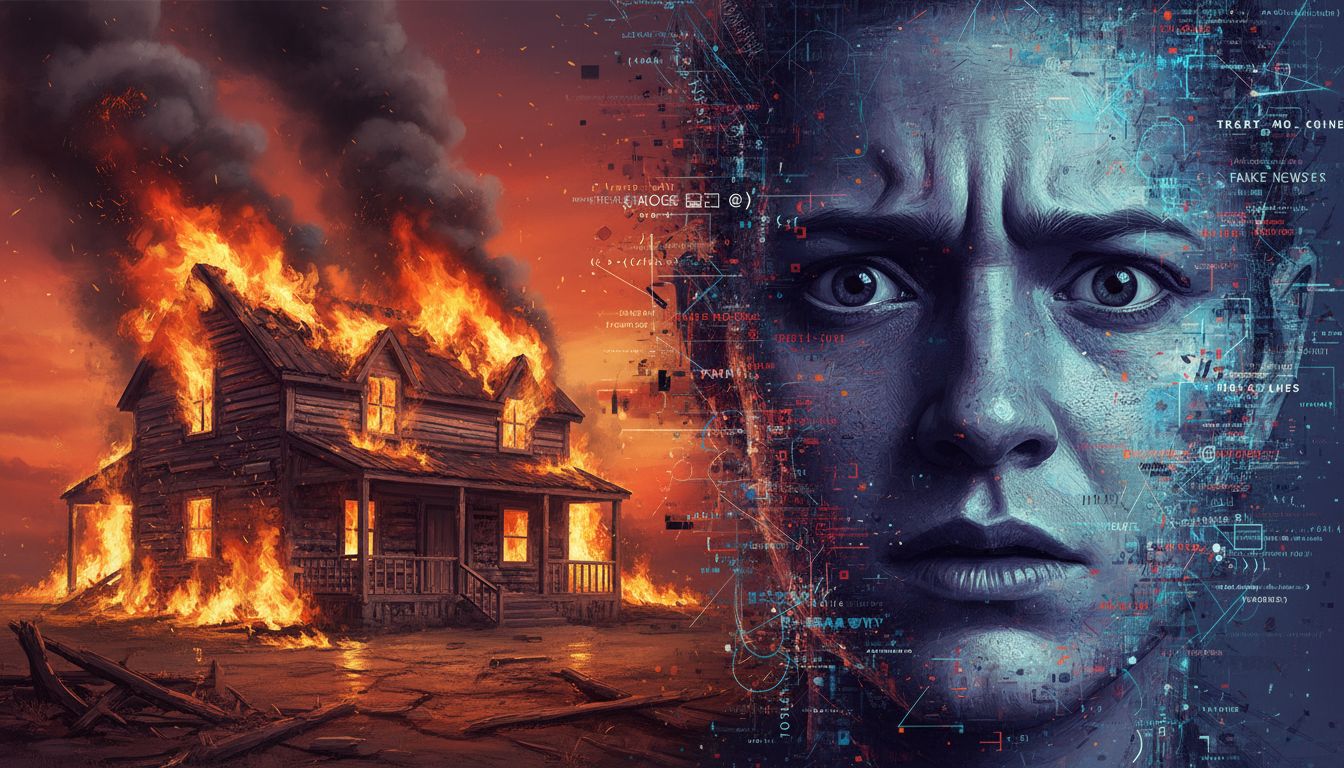 Wildfire Survivor Fights Conspiracy Theories Born of Disaster