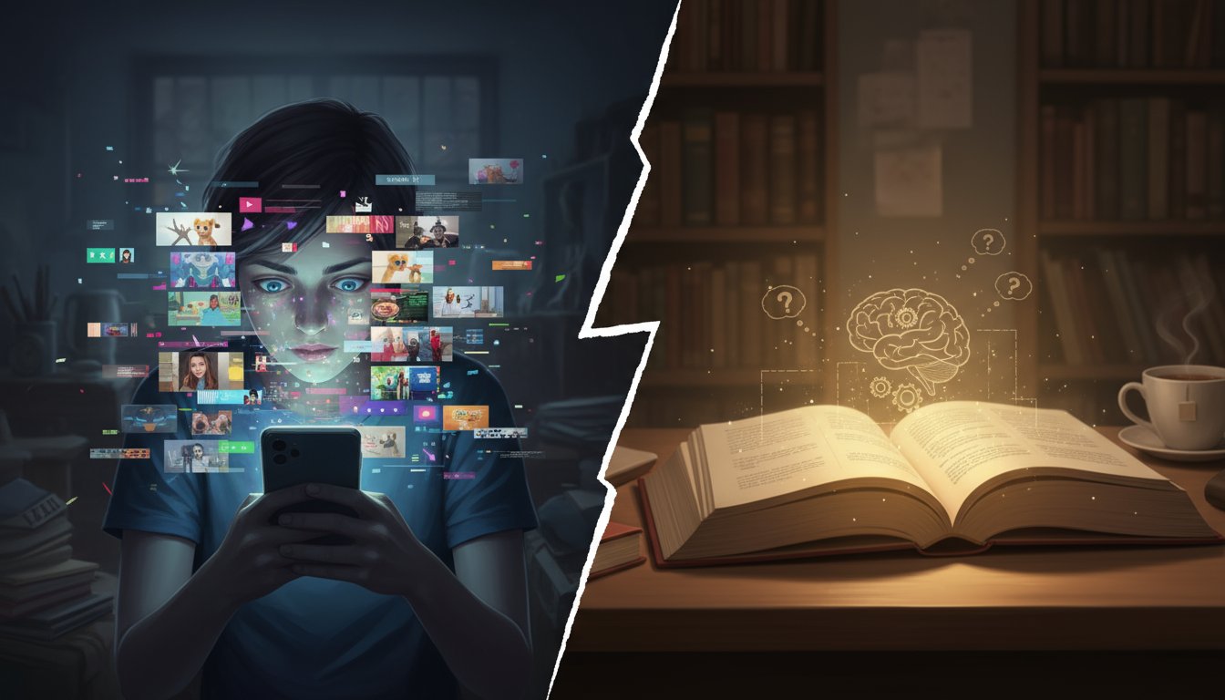 Everything Is Becoming Television: The Passive Flow Erodes Thought