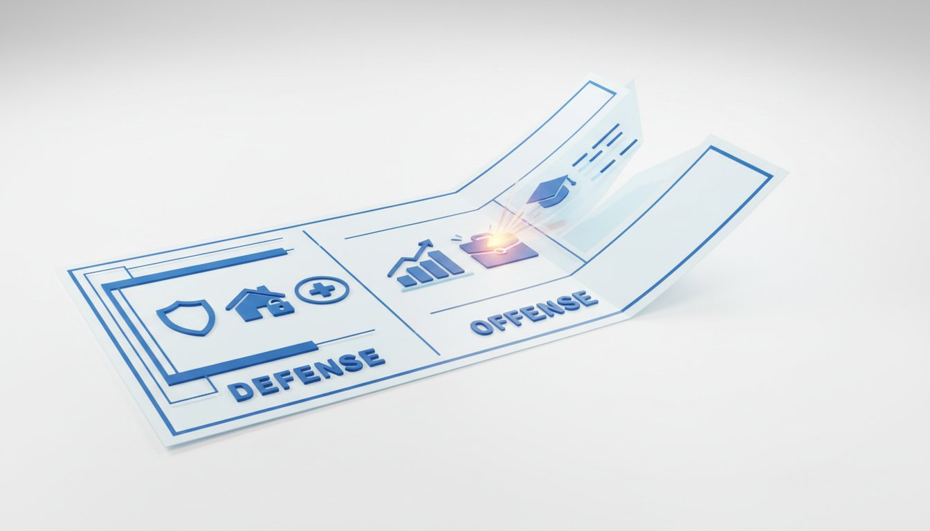 Average Income Wealth Building: Defense Before Offense