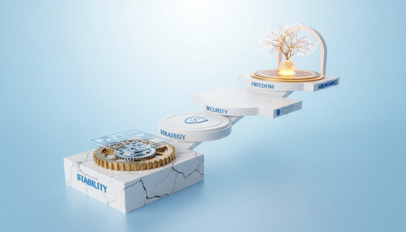 Five Levels of Wealth Accumulation: From Stability to Abundance