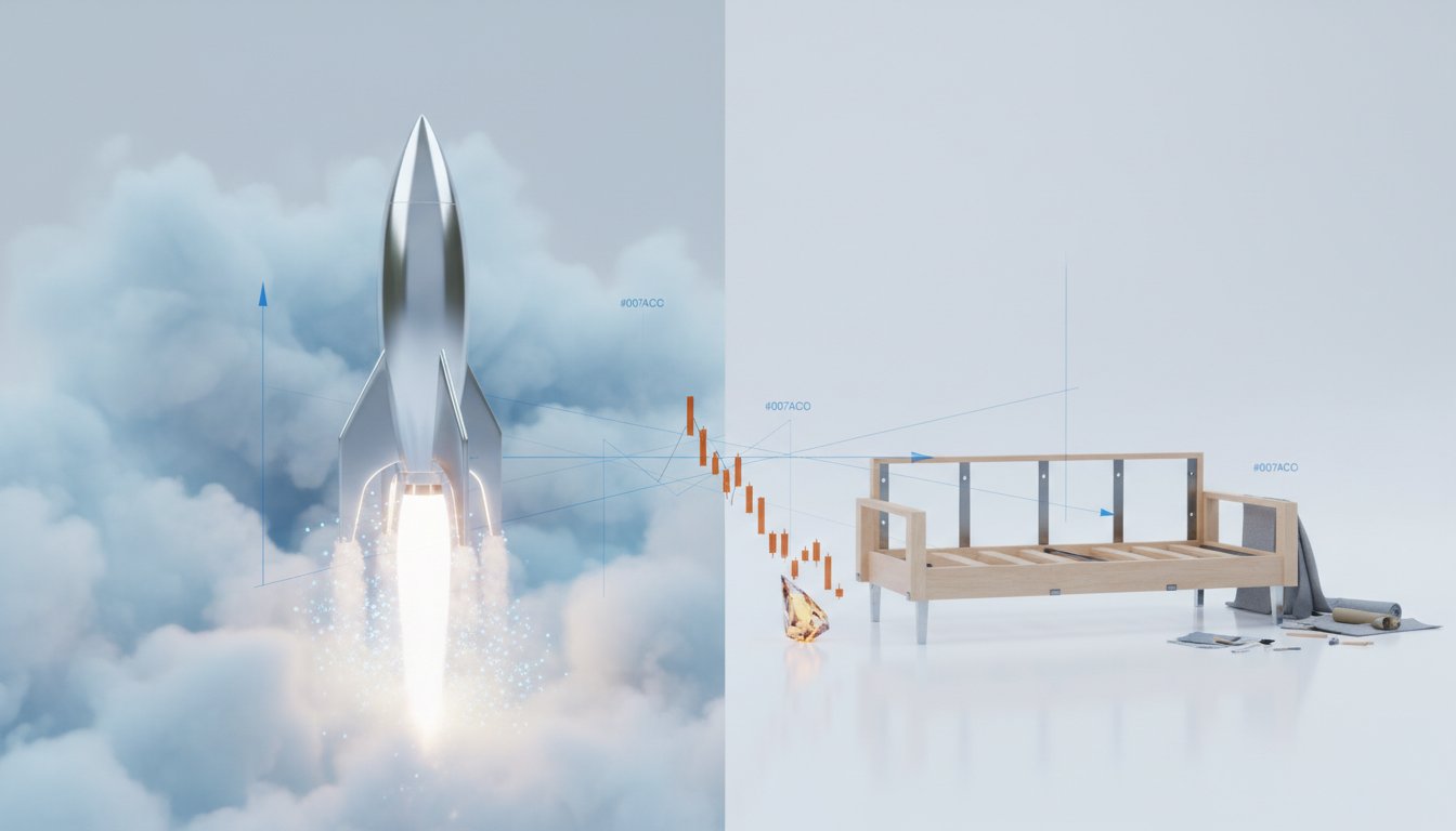RH's Binary Bet Versus Space Infrastructure's Delayed Payoff
