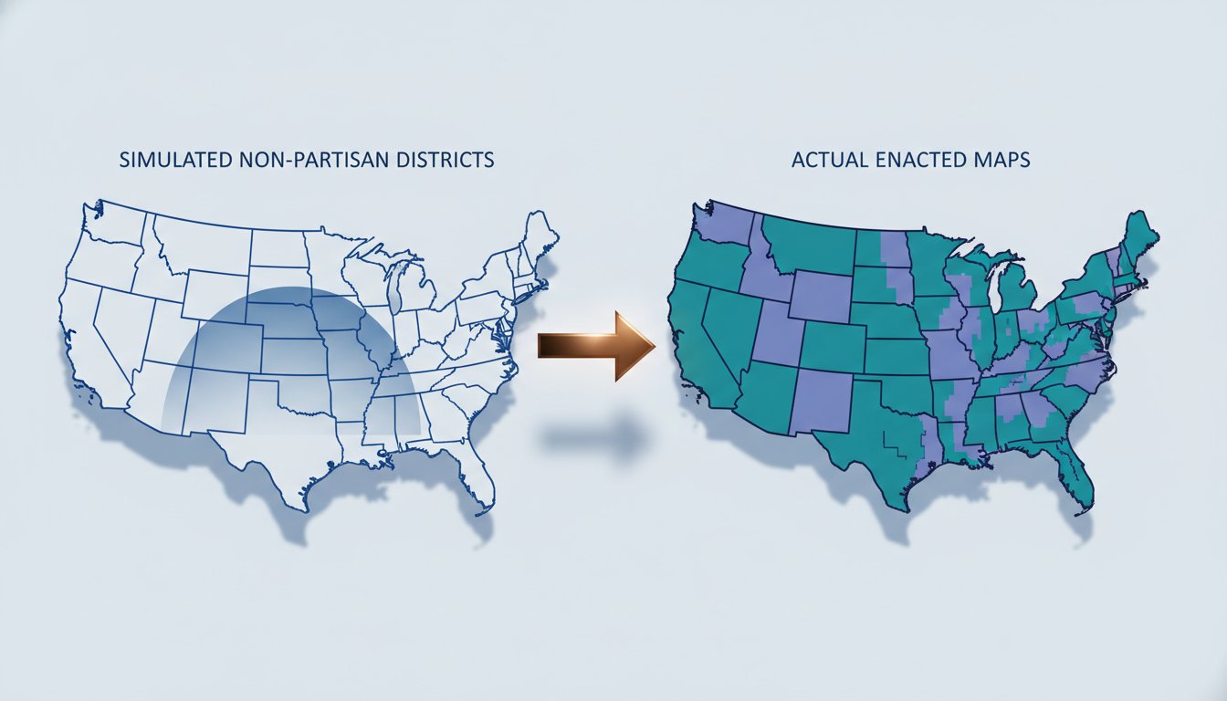 Gerrymandering: Not a National Advantage, But Fewer Competitive Seats