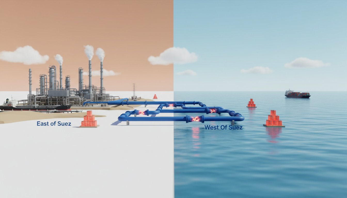 Hormuz Closure Creates Bifurcated Oil Market, East Asia Faces Extreme Price Hikes