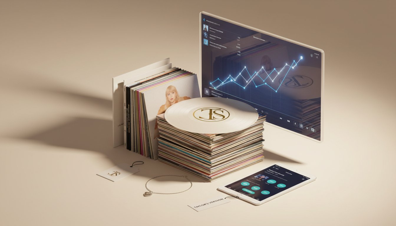 Taylor Swift's Variant Strategy: Superfans Buy Multiple Albums