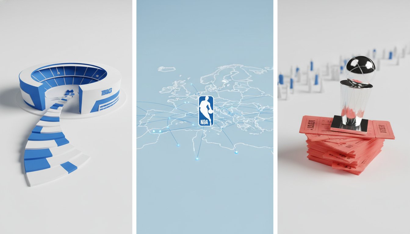 Big Ten Football Dominance, NBA Europe Expansion, and Tennis Fan Experience Challenges