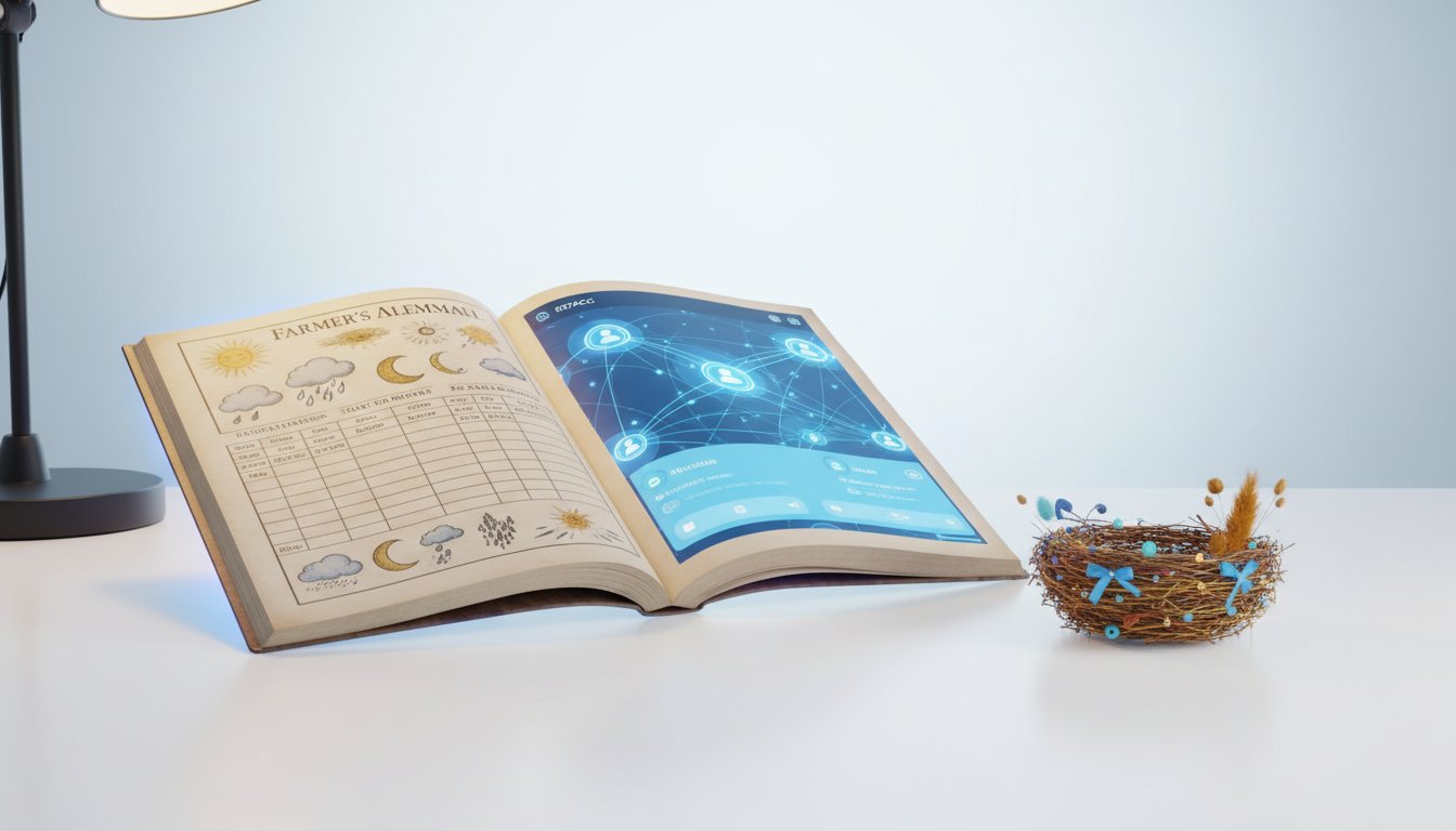 Farmer's Almanac Endures by Shifting from Utility to Cultural Resonance