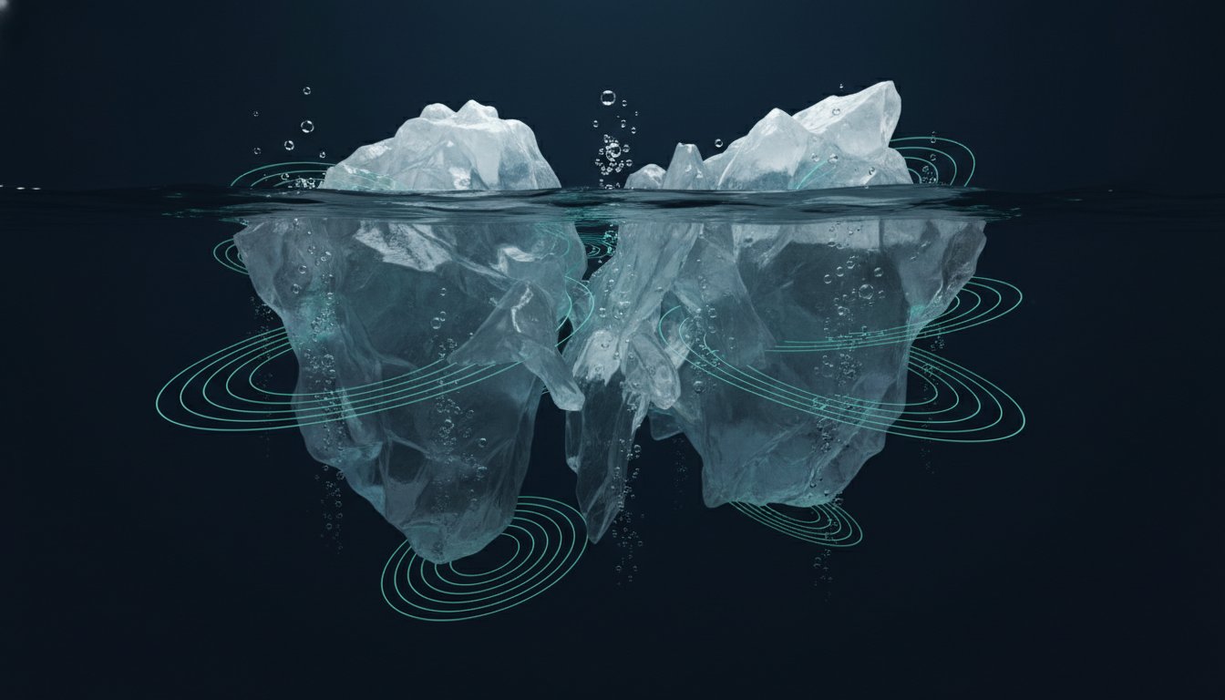 Listening to Glacier Melt Sounds for Climate Change Monitoring