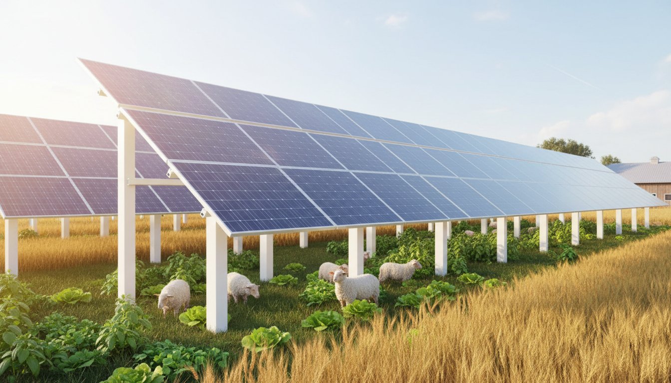 Agrivoltaics' Hidden Costs and Community Hurdles