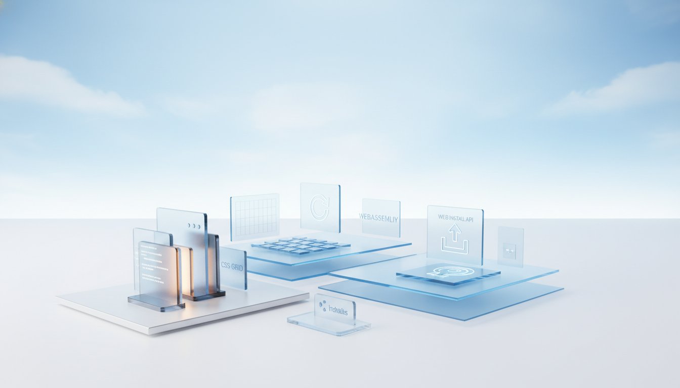 Evolving Web Standards Enhance Installation, Styling, and Animation