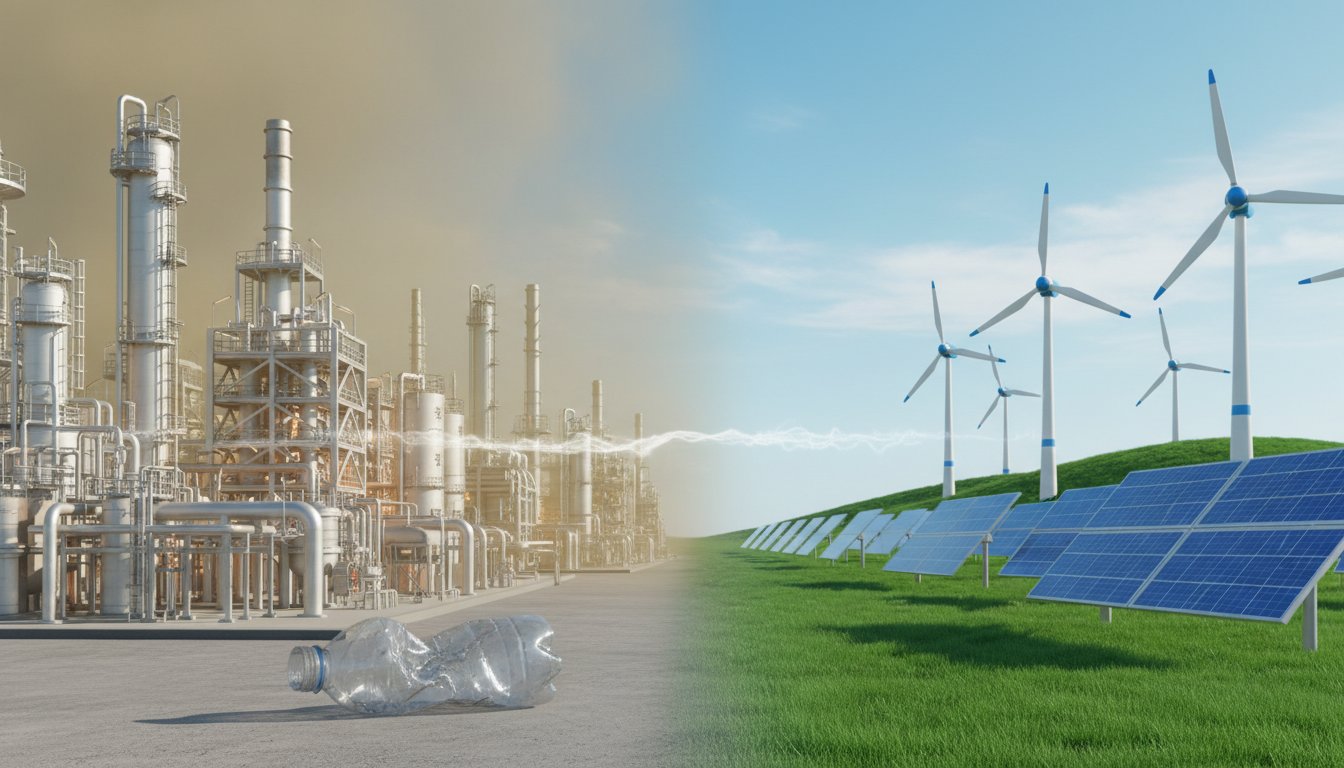 Fossil Fuels' Strategic Pivot to Plastics Secures Declining Market