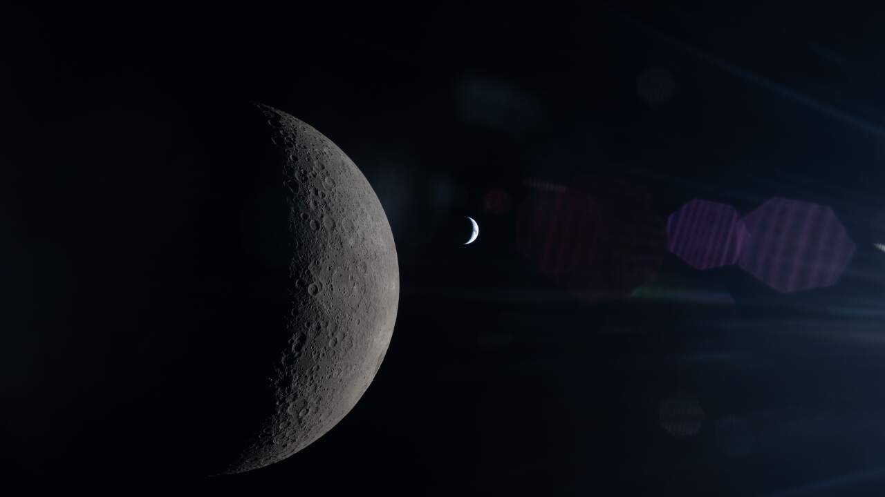 Giant Impact Hypothesis: Moon's Genesis and Earth's Water Origin