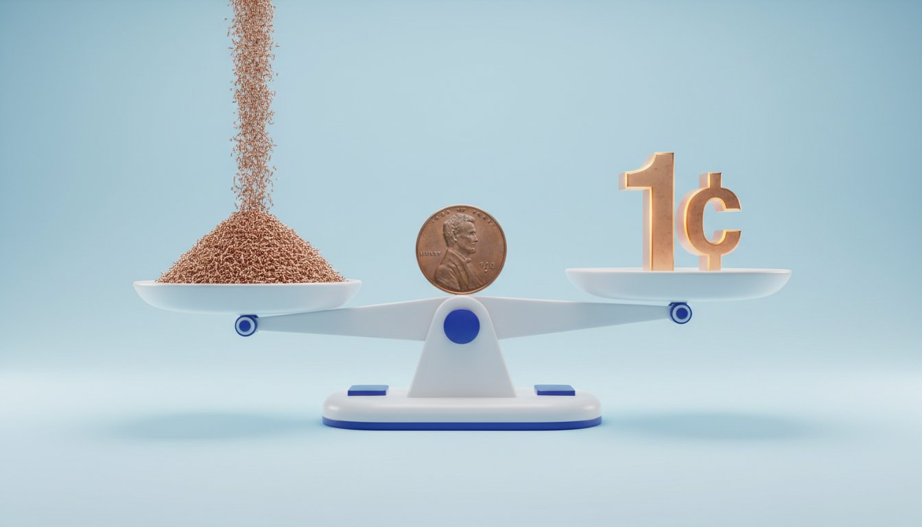 Penny Production Ceases Due to Unsustainable Manufacturing Costs