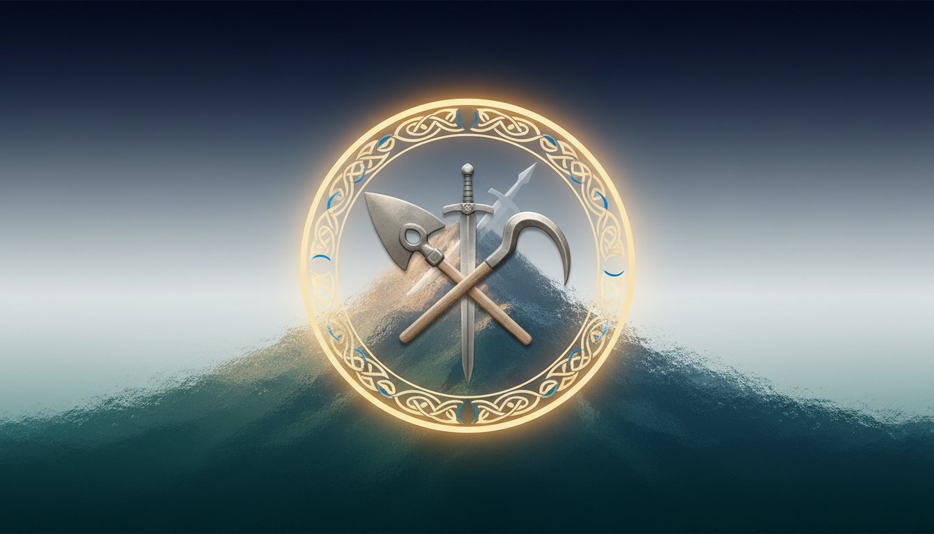 Celtic Circles: God's Shield of Hope Through Advent