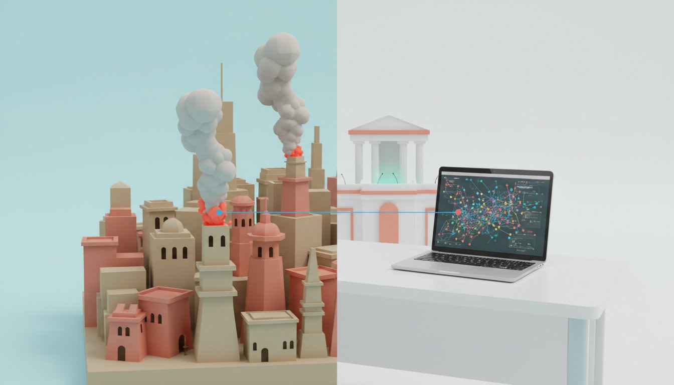 Cascading Consequences of Unplanned Actions in Geopolitics, Politics, AI, and Environment